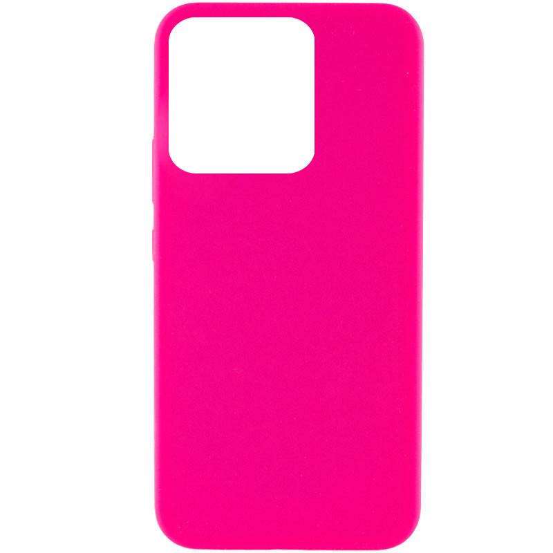 Противоударный чехол Silicone Cover Lakshmi (AAA) для Xiaomi Poco X6 / Note 13 Pro 5G Розовый / Barbie pink