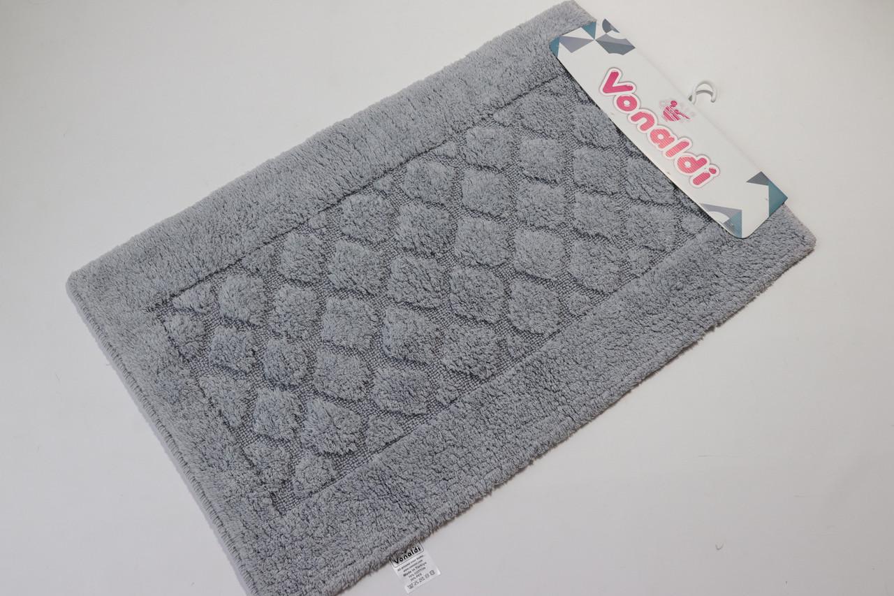 Коврик для ванной Vonaldi Elite 100x60 см Grey (70004)