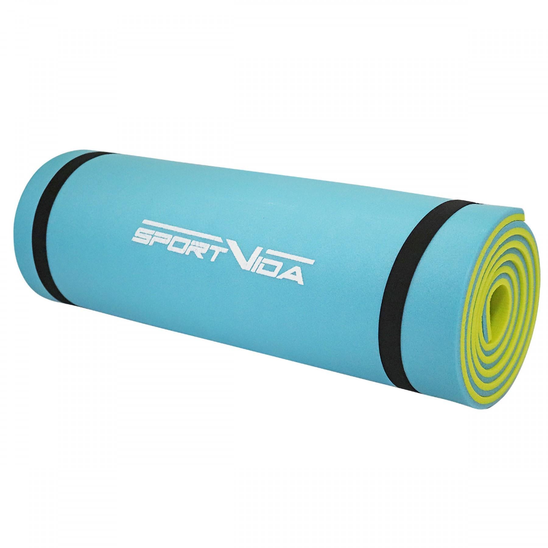 Коврик туристический SportVida XPE 1 см Blue/Yellow (23166)