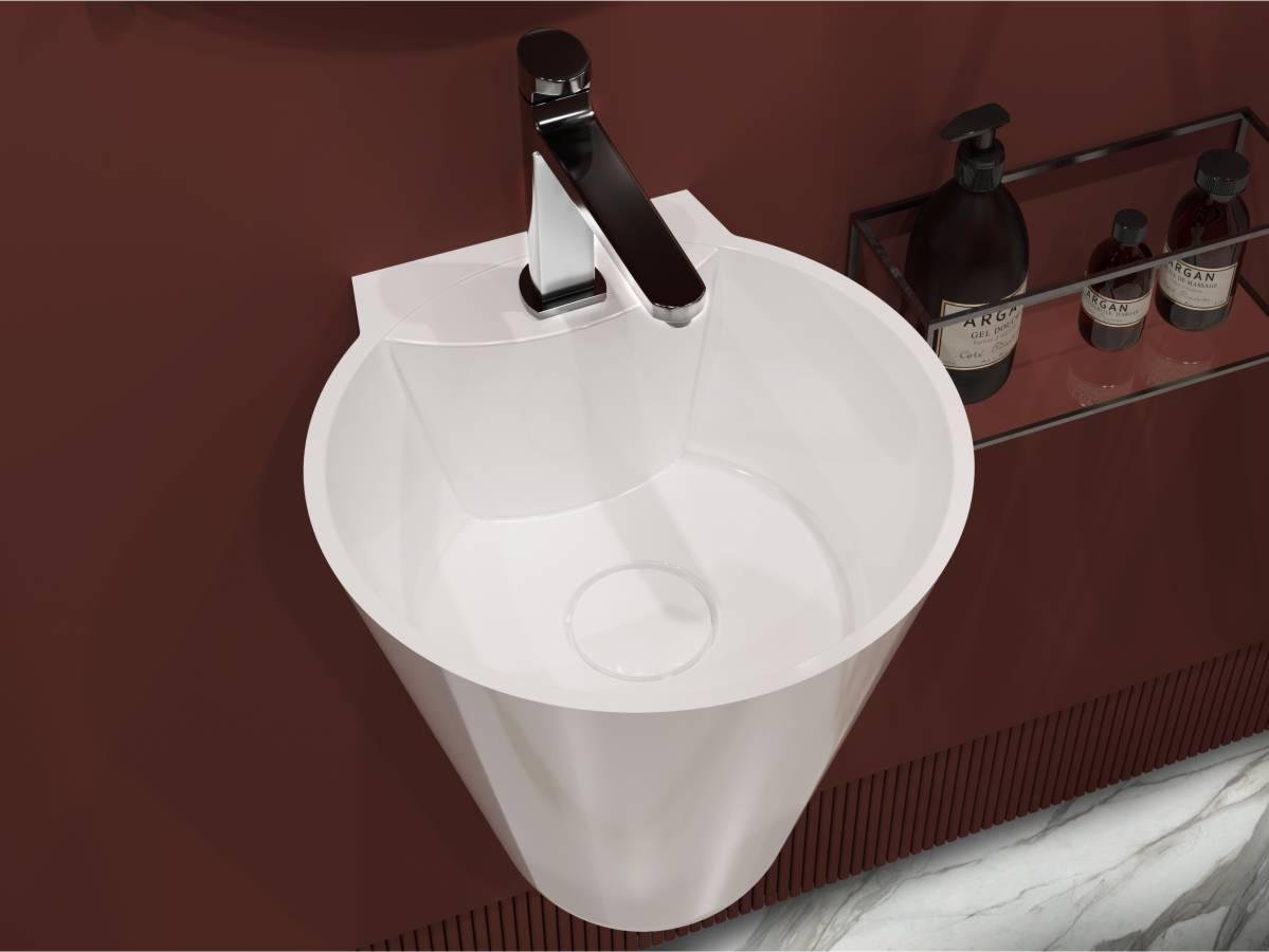 Умывальник Miraggio Smart Белый глянцевый (0000240) Умывальник Miraggio Smart Белый глянцевый (0000240)