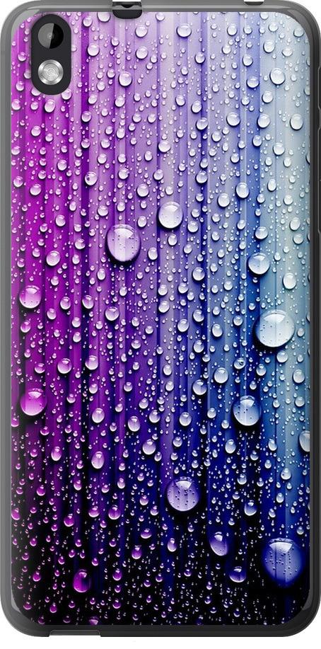 Чехол на HTC Desire 816 Капли воды (3351u-169-42517)