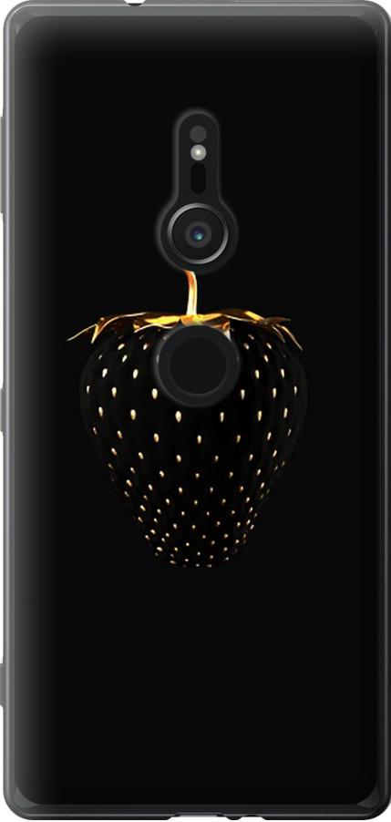 Чохол на Sony Xperia XZ2 H8266 Чорна полуниця (3585t-1378-42517) Чохол на Sony Xperia XZ2 H8266 Чорна полуниця (3585t-1378-42517)