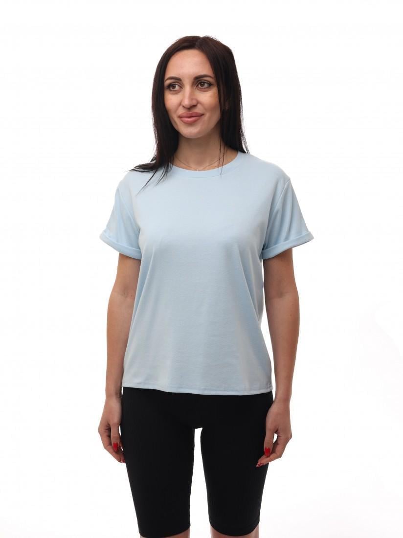 Футболка женская est. 1991 L Голубой (278325-XL)
