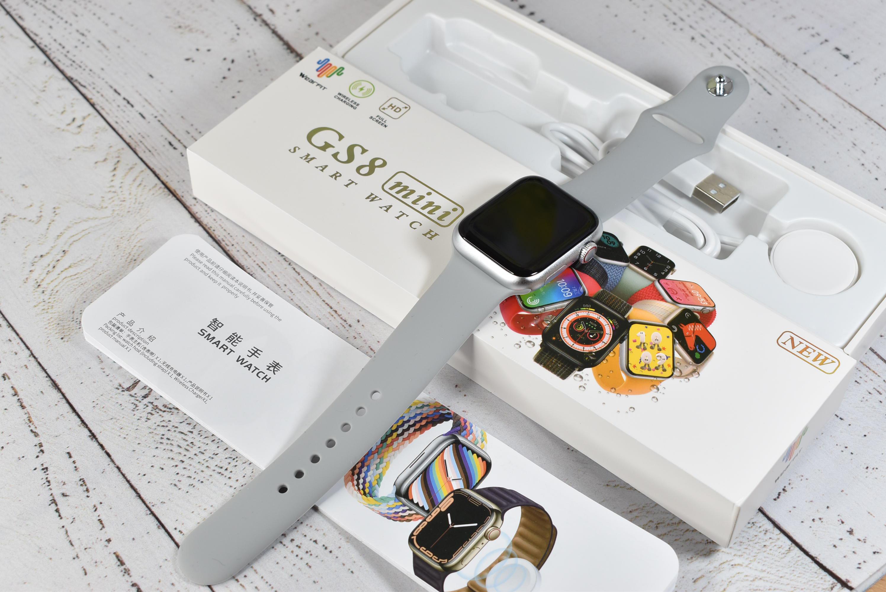 Смарт-часы Smart Watch GS8 Mini Grey - фото 9