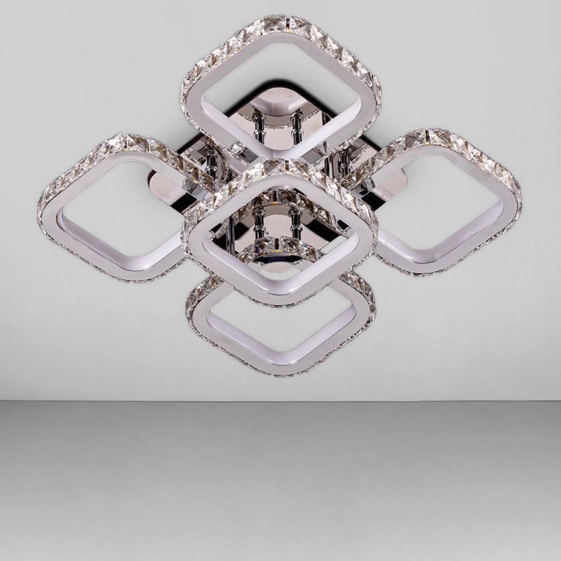 Потолочная люстра LED Light House SY-18289/5B Dimmer 400х400х140 мм 200W