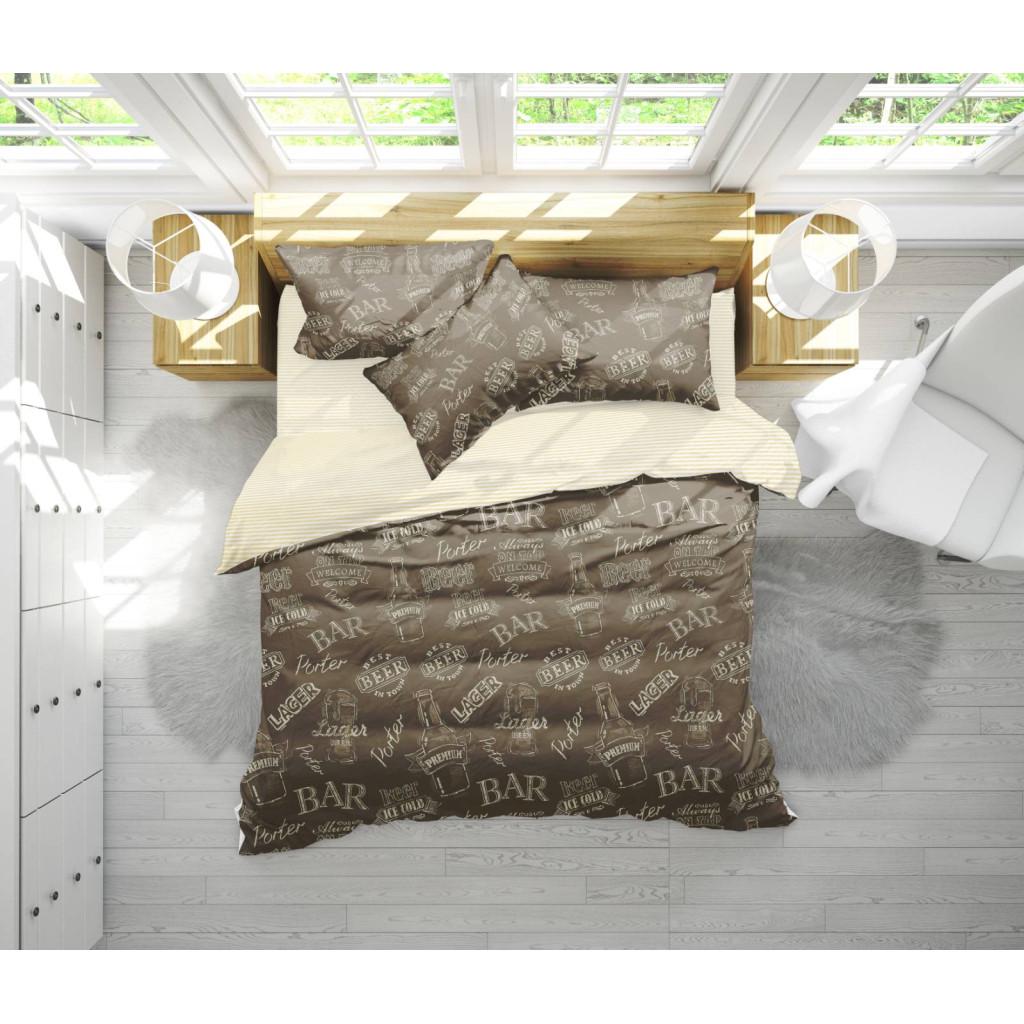 Комплект постельного белья MirSon Бязь 17-0509 Beer Bar Porter (2200003628395)
