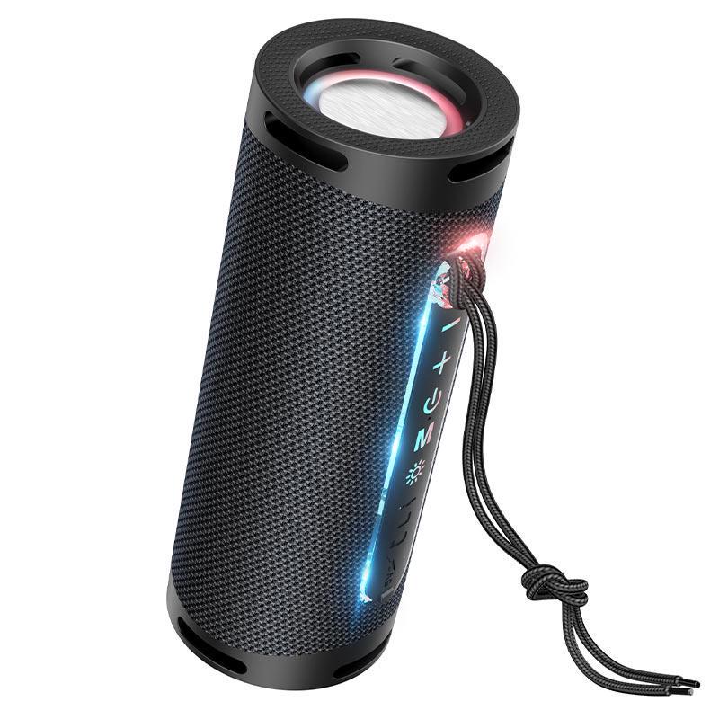 Портативна колонка Hoco HC9 Dazzling pulse sports BT speaker Black (6931474757807)