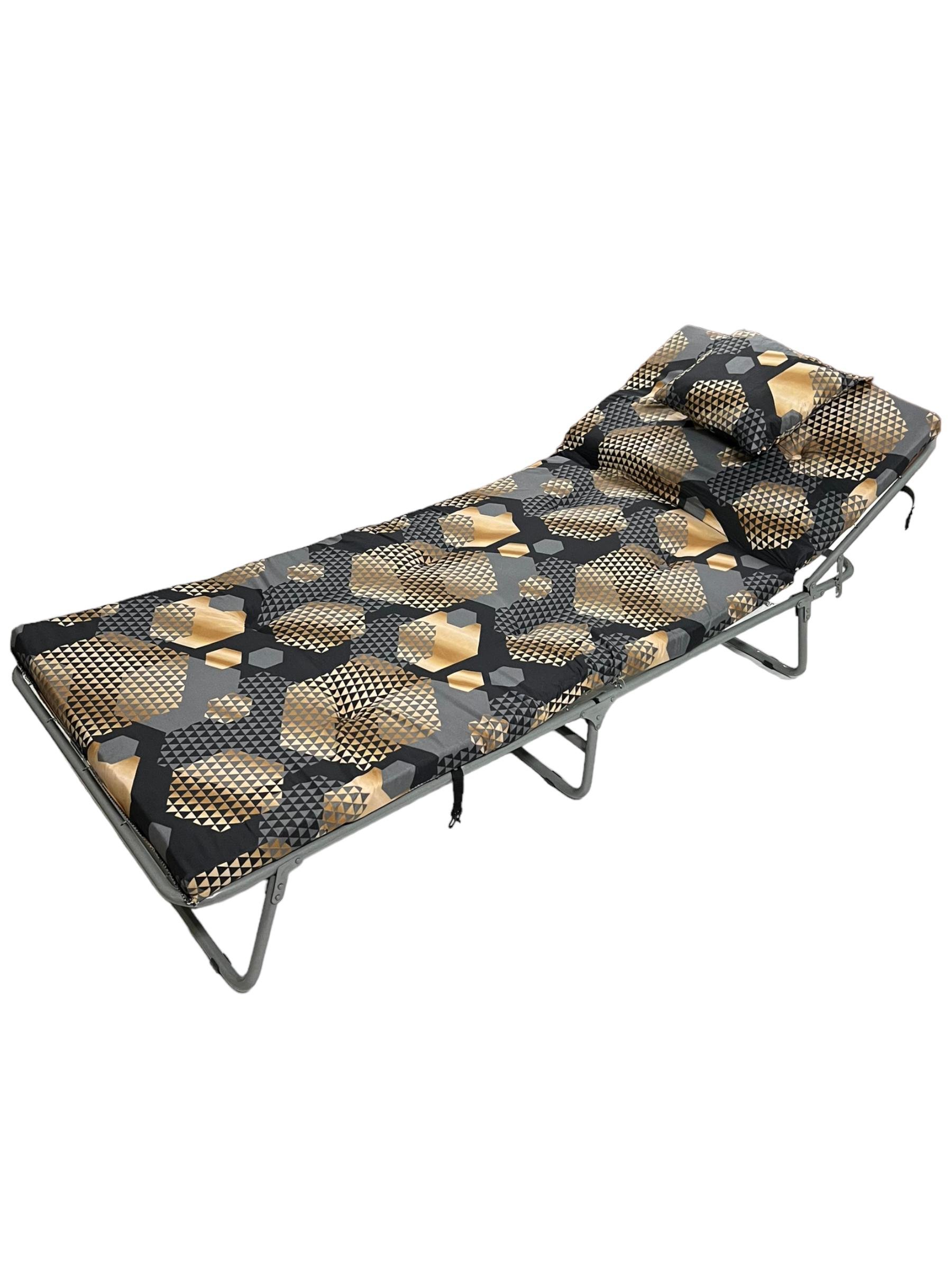 Розкладачка Senya М60 з матрацом 6 см і подушкою соти 193х75х32 см (26499733)