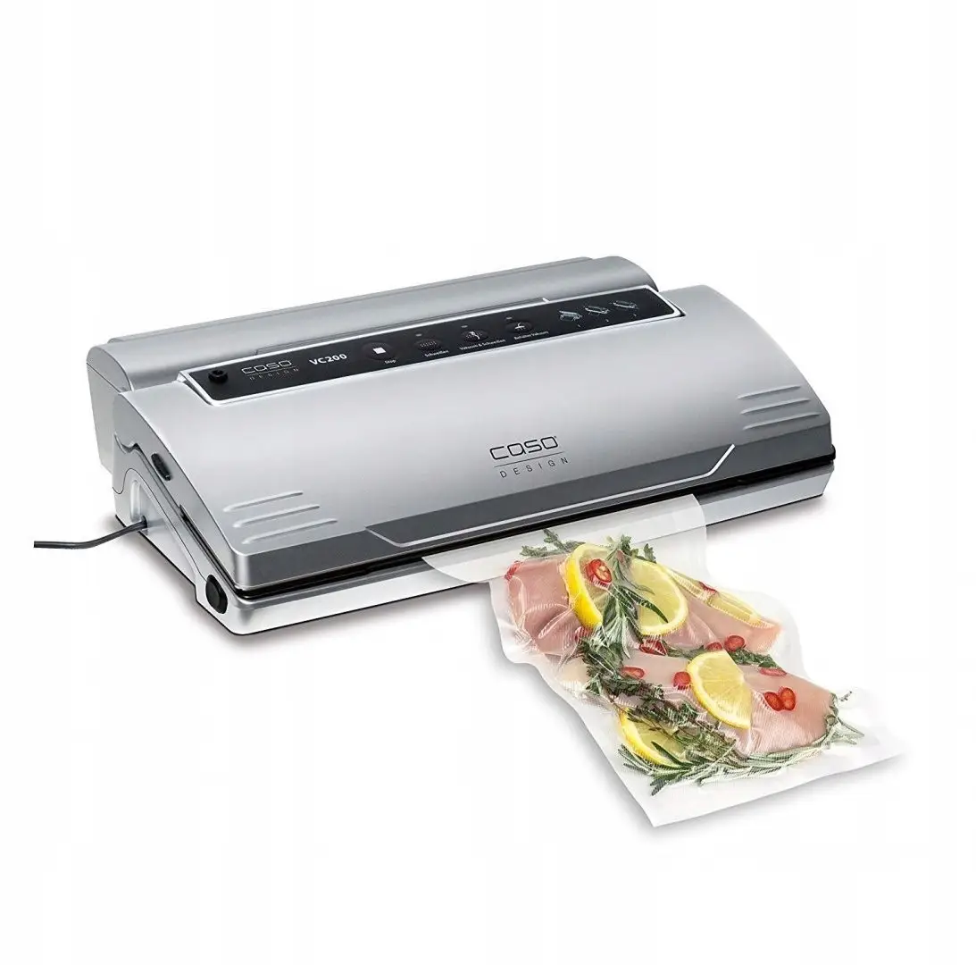Вакуумний пакувальник CASO Design VC 200 1390 120 Вт 12 л/хв (1390) - фото 2 Вакуумний пакувальник CASO Design VC 200 1390 120 Вт 12 л/хв (1390) - фото 2