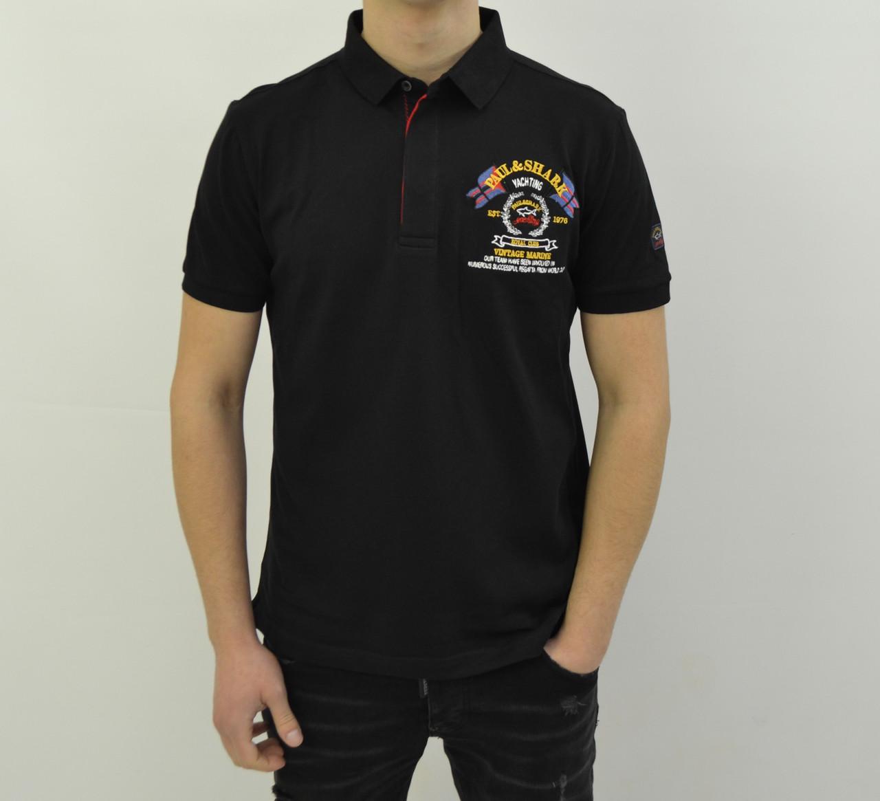 Поло чоловіче Paul & Shark PS11913BL XL