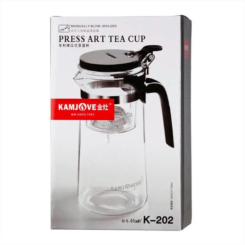 Чайник заварювальний Kamjove K-202 з кнопкою 750 мл - фото 2 Чайник заварювальний Kamjove K-202 з кнопкою 750 мл - фото 2