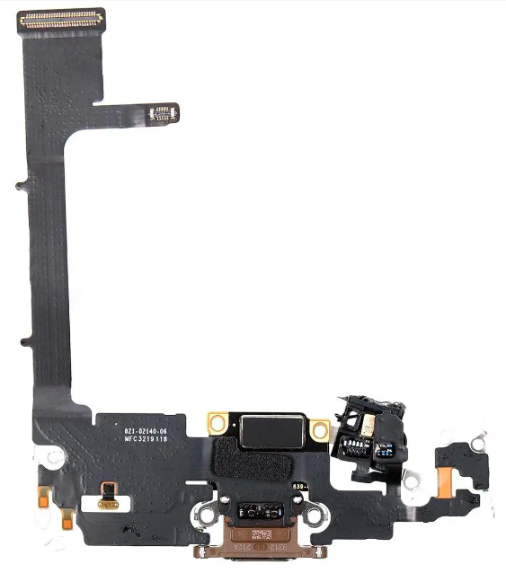 Нижний шлейф для iPhone 11 Pro Gold (P663)