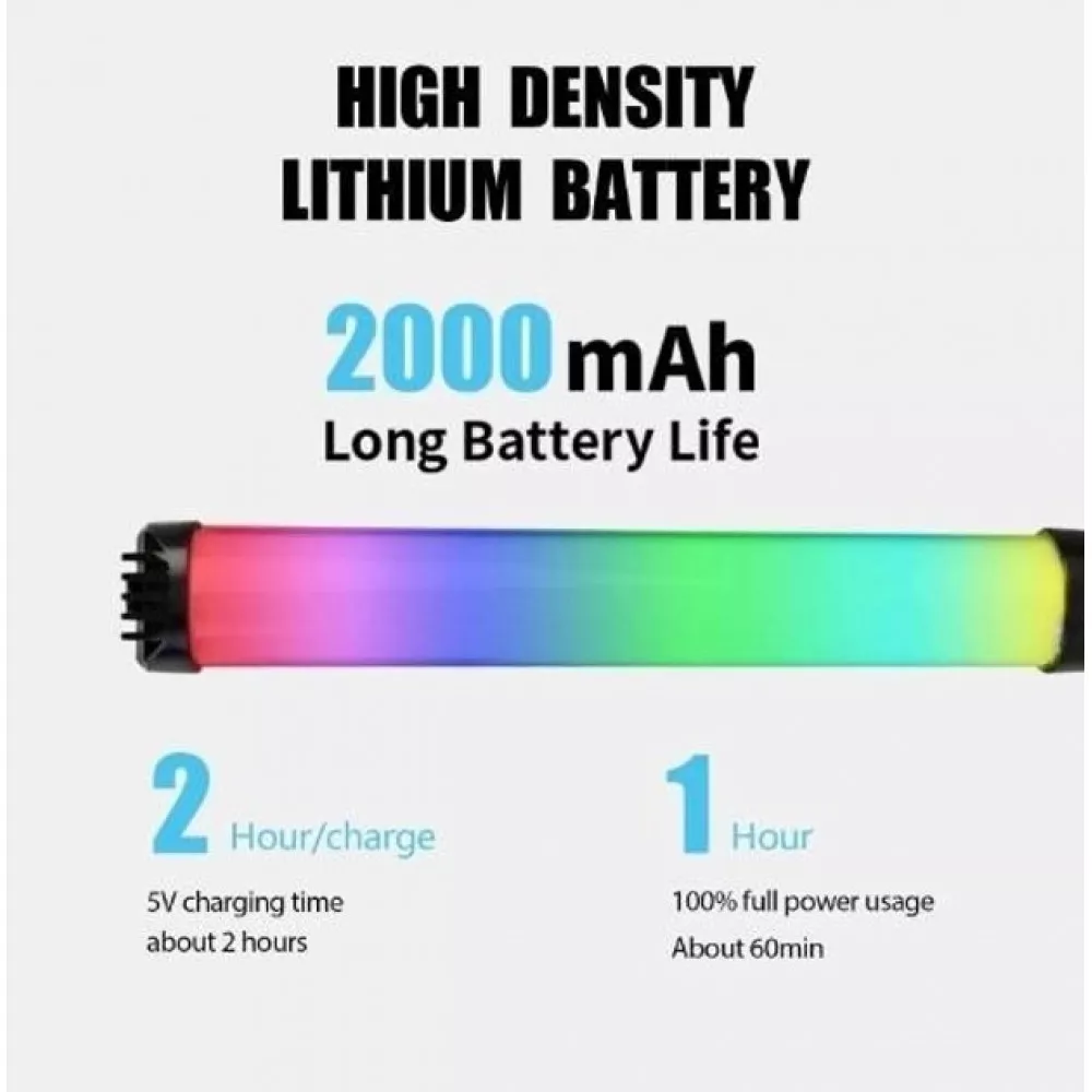 Лампа светодиодная RL-30SL RGB для фото и видео с аккумулятором и магнитами (786406) - фото 2 Лампа светодиодная RL-30SL RGB для фото и видео с аккумулятором и магнитами (786406) - фото 2