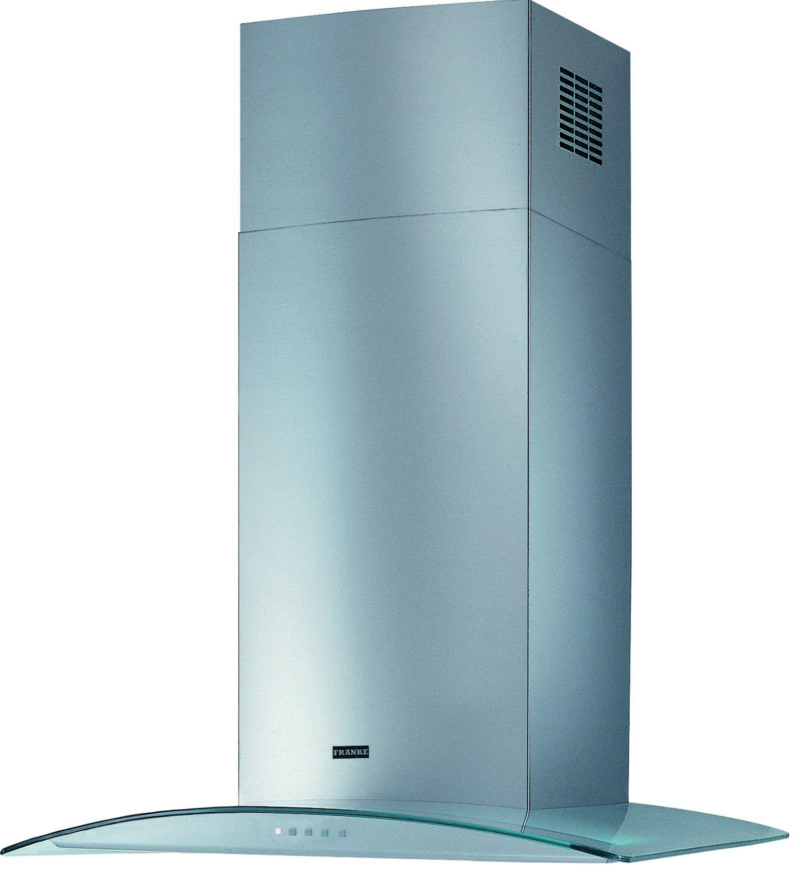 Кухонна витяжка Franke Glass Soft FGC 625 XS нержавіюча сталь скло настінний монтаж 60 см Прозорий (110.0152.531)