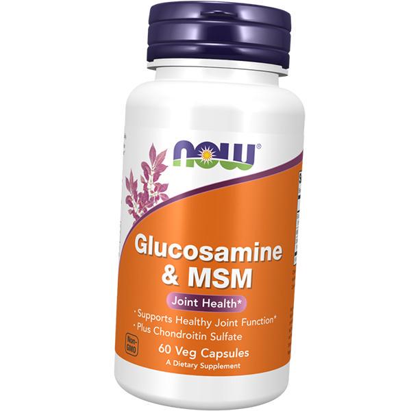 Глюкозамин Glucosamine & MSM 60 вег. капс. (03128015)