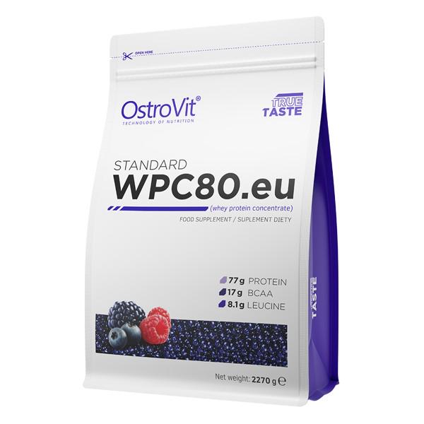 Протеин OstroVit Standard WPC80.eu 2,27 кг Лесные ягоды