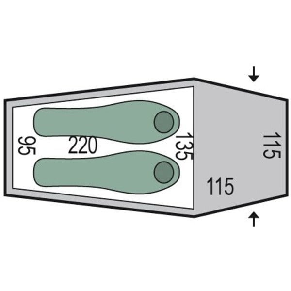 Намет Pinguin Summit 2 Dural Green (116.2) - фото 2