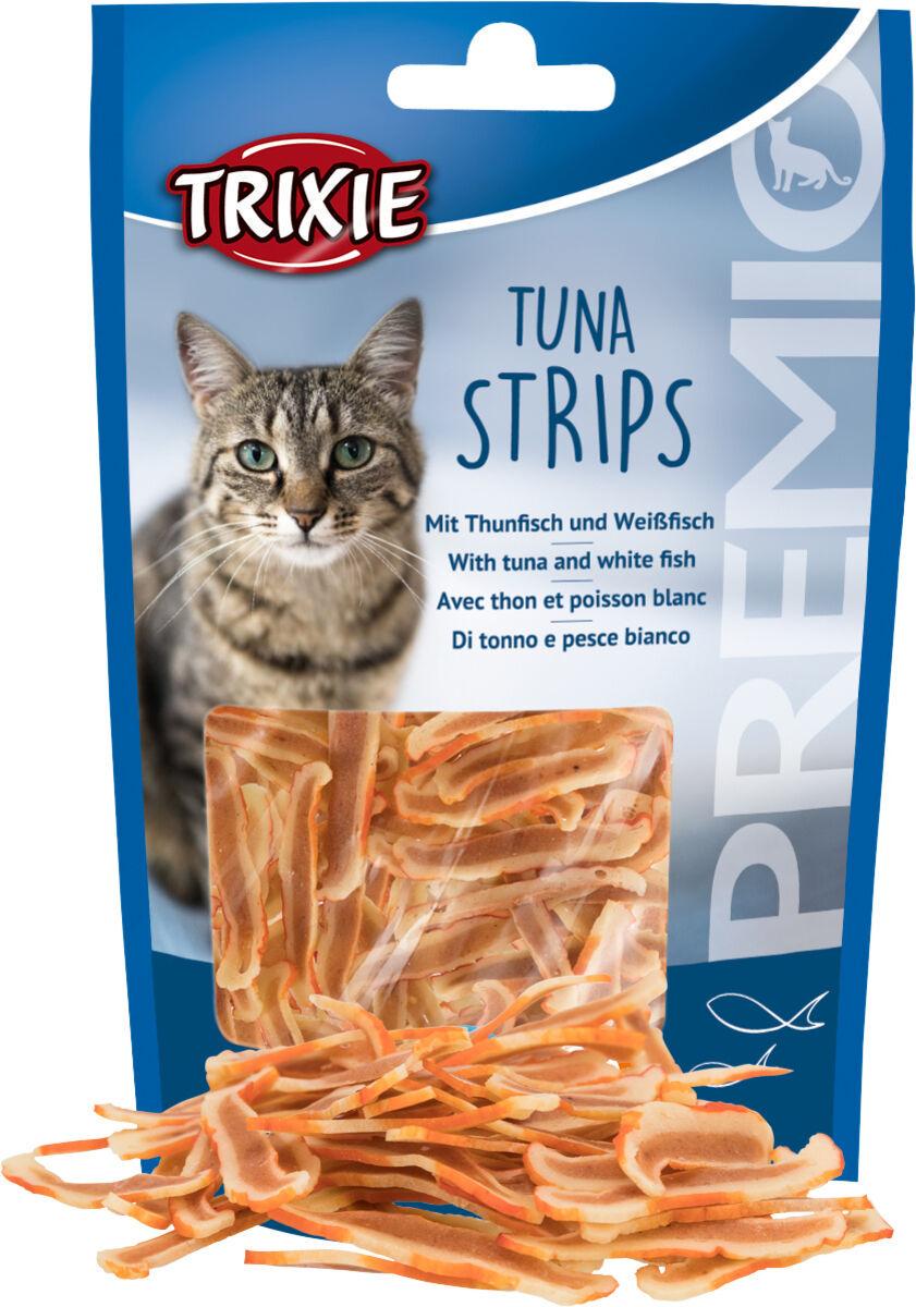 Лакомство для кошек Trixie Premio Tuna Strips с тунцом и белой рыбой 20 г (1789925725)