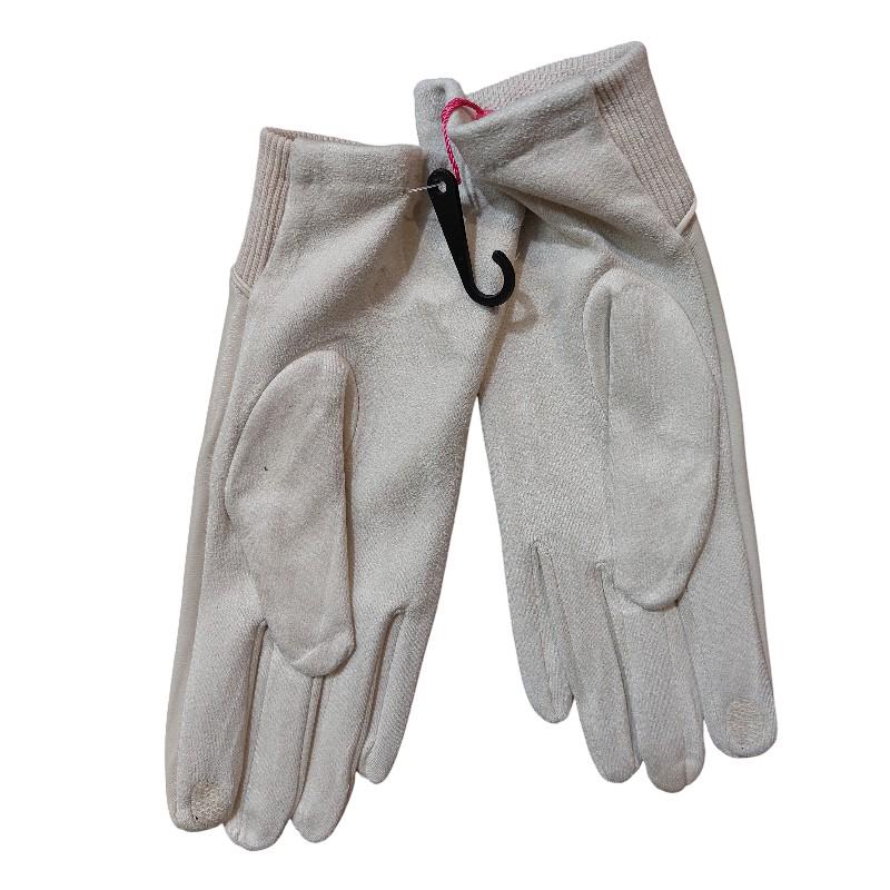 Перчатки женские сенсорные One size Молочный (261904) - фото 2 Перчатки женские сенсорные One size Молочный (261904) - фото 2