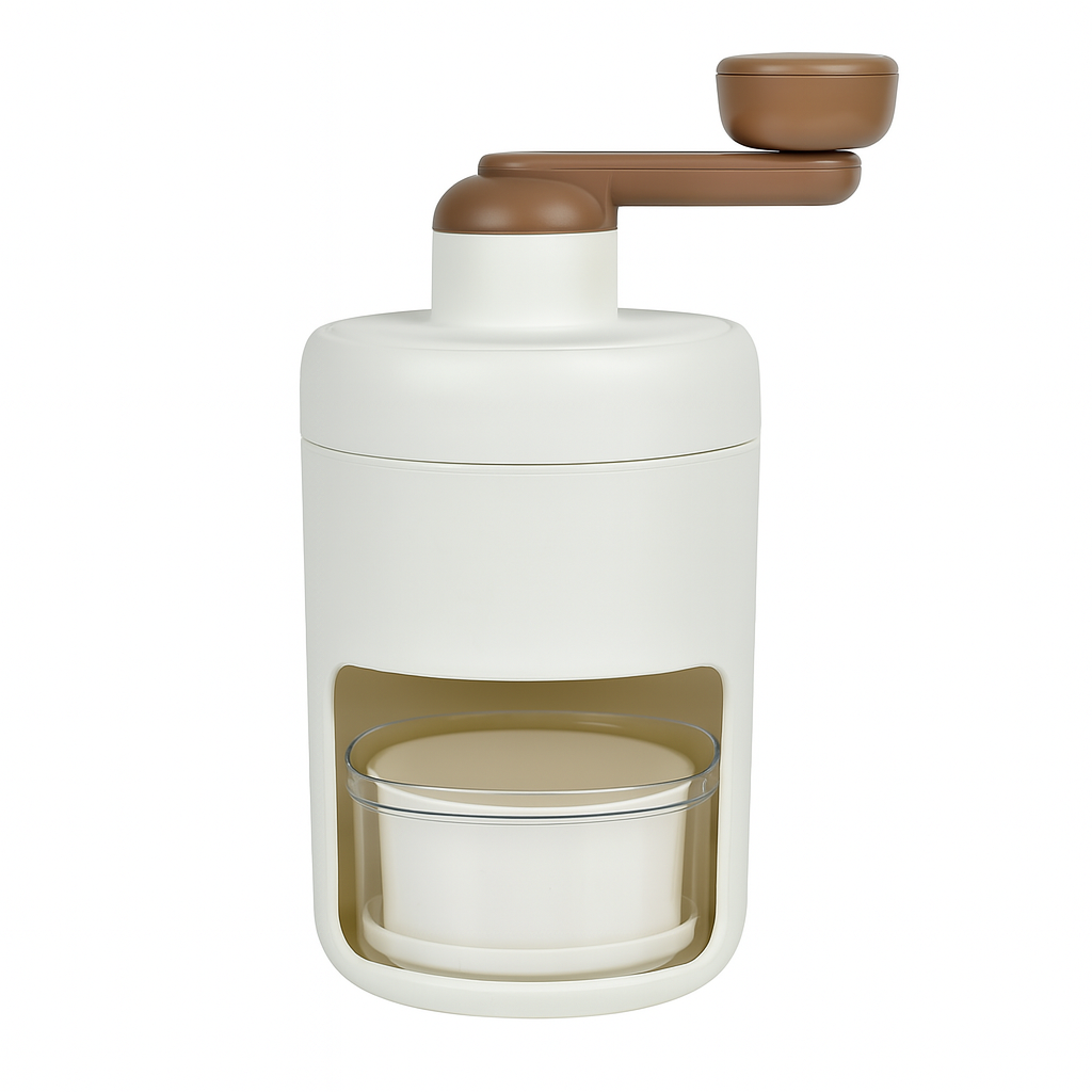 Измельчитель льда Stenson R97214 500 мл 16х14 см Бело-коричневый (27457050)