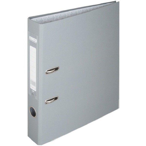 Регистратор Buromax Lux односторонний А4 50 мм полипропилен Серый (BM.3012-09c)