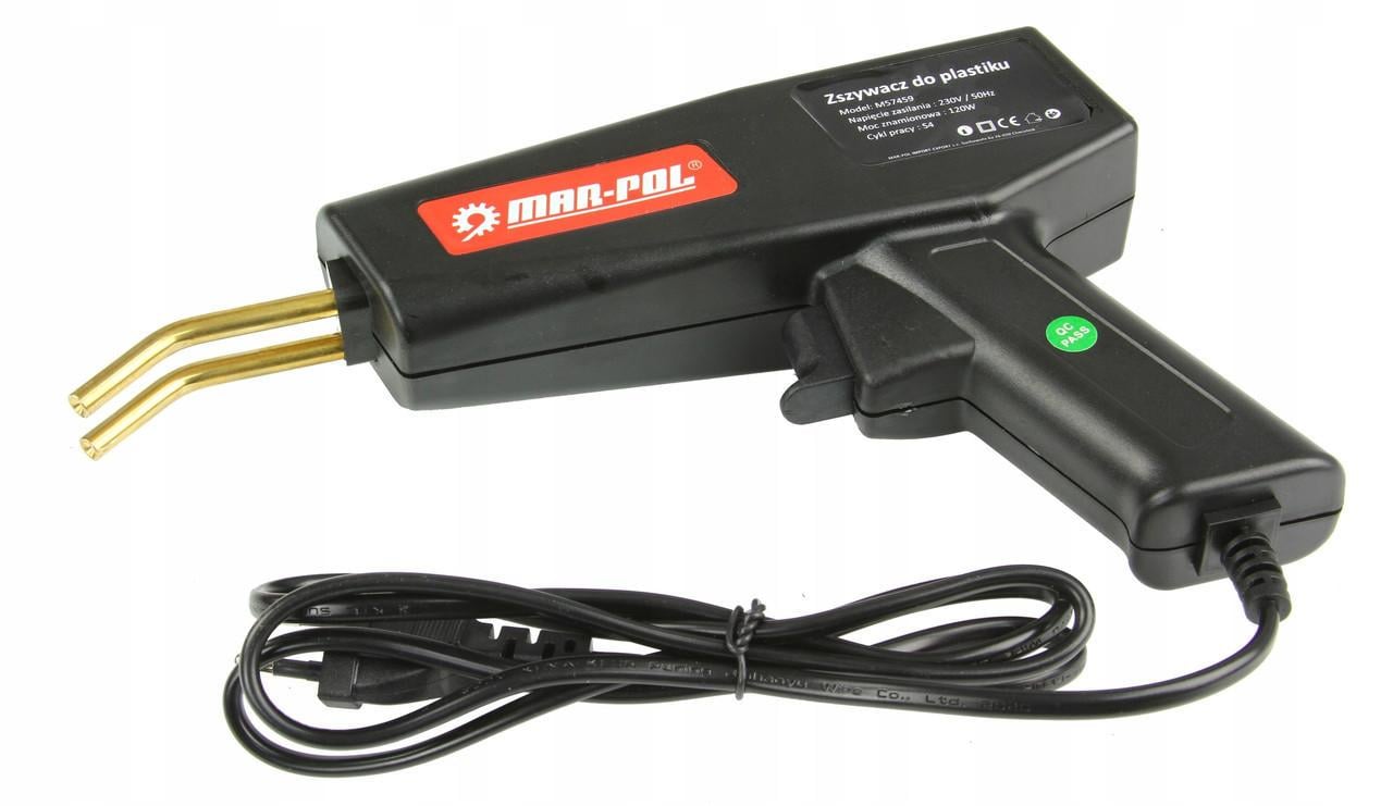 Паяльник для ремонта пластиковых элементов MAR-POL M57459 400°C до 5 мм Паяльник для ремонта пластиковых элементов MAR-POL M57459 400°C до 5 мм