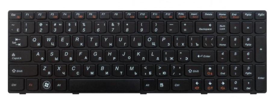 Клавиатура для ноутбука Lenovo IdeaPad B575A/B575G/G560/G560A/G560E/G565
