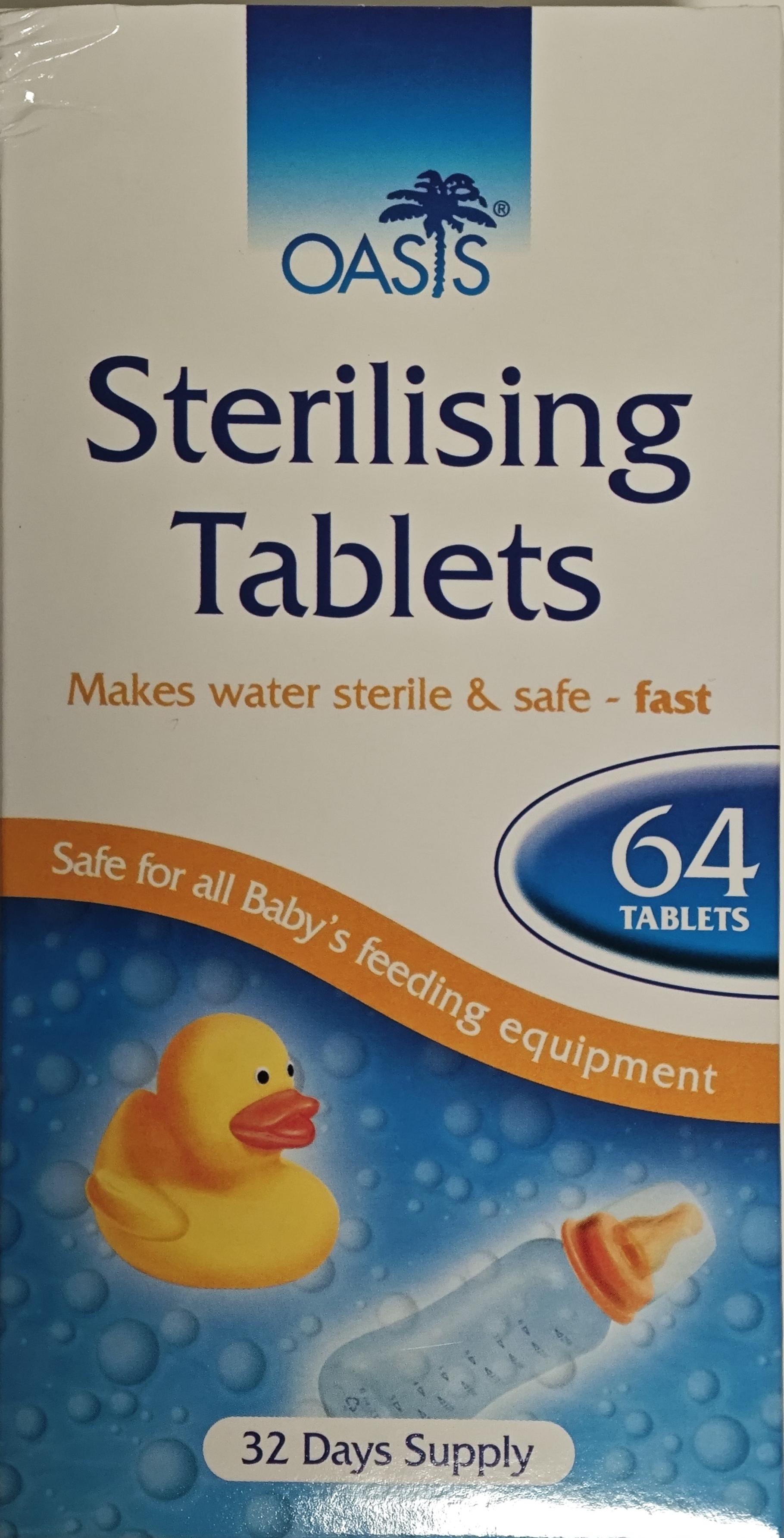 Таблетки для стерилизации детских бутылочек 8 табл. (10)