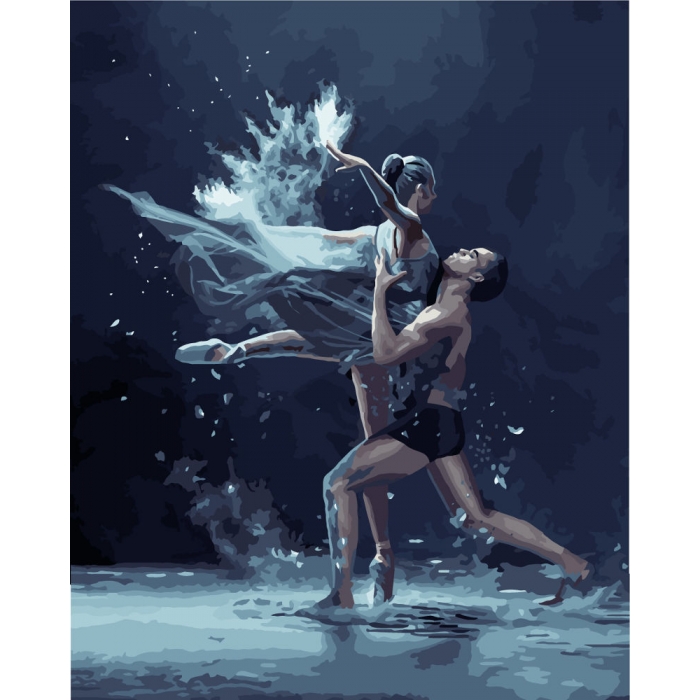 Картина по номерам Идейка Покоряя стихию КНО4513 40х50 см