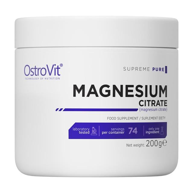 Магній цитрат OstroVit Magnesium Citrate 200 г