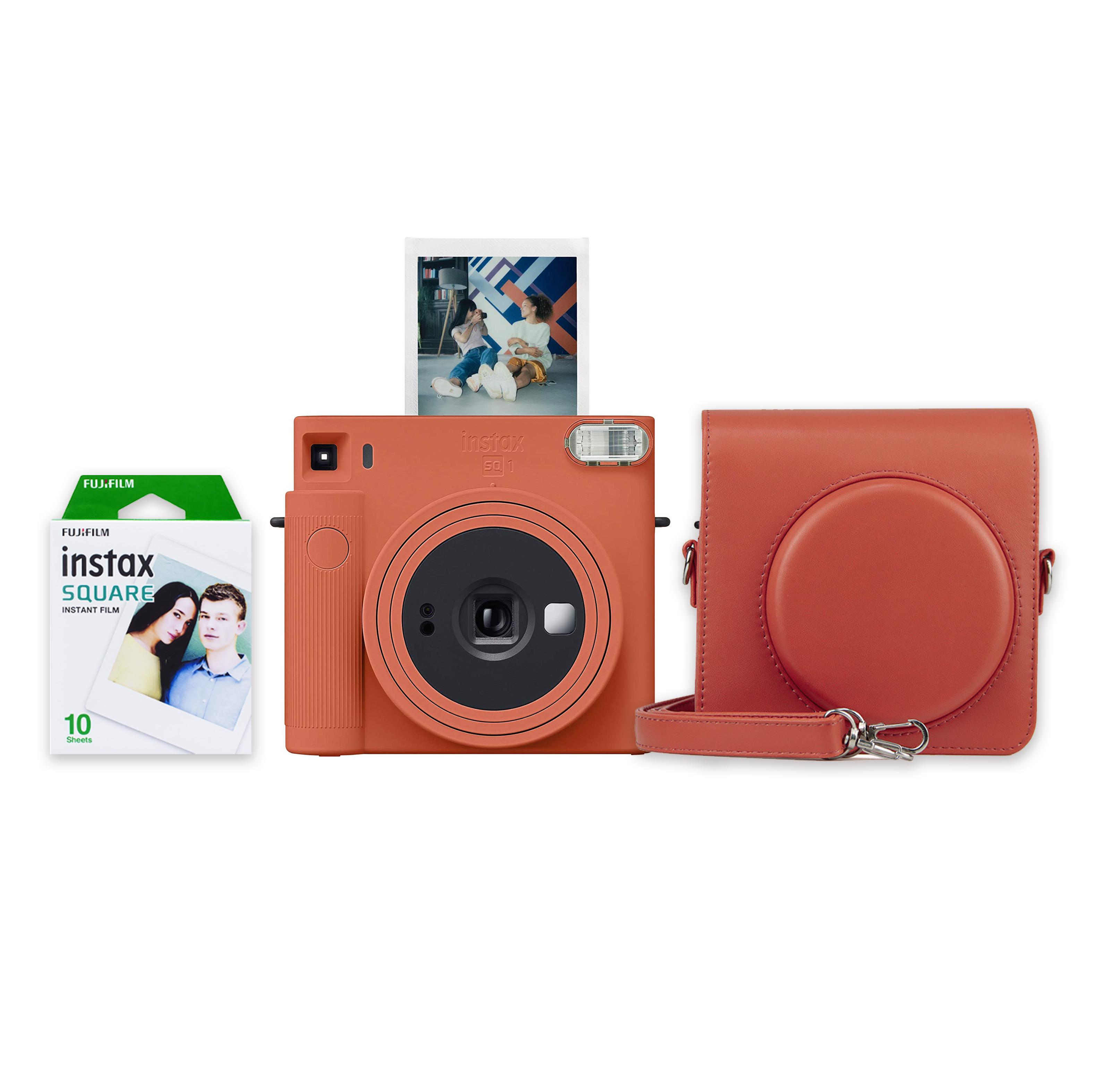 Камера моментальной печати Fujifilm Instax Square SQ 1 Orange + Чехол + Фотопленка 10 шт. - фото 2