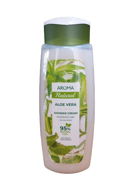 Гель-крем для душа AROMA Natural Алое вера 400 мл (119600)