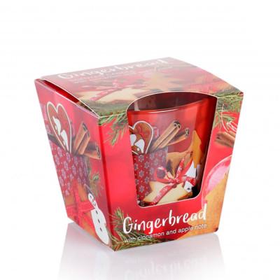Свечка ароматическая Gingerbread с корицей и яблоком (28702) - фото 2 Свечка ароматическая Gingerbread с корицей и яблоком (28702) - фото 2