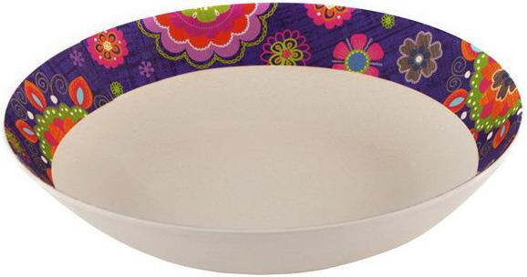 Тарелка суповая Fissman Purpur Ø 22 см из бамбукового волокна (FN-TW-8961) Тарелка суповая Fissman Purpur Ø 22 см из бамбукового волокна (FN-TW-8961)