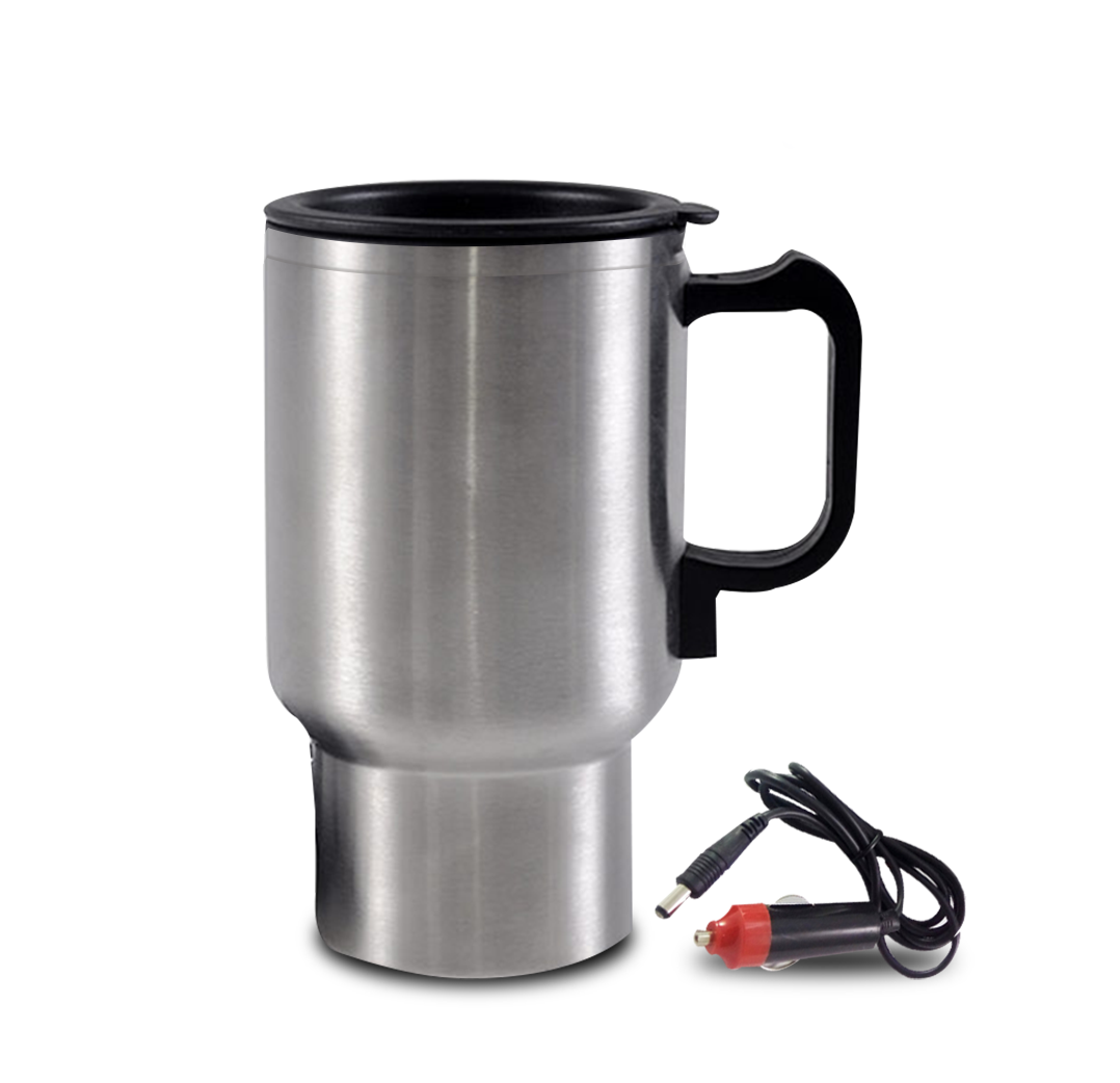 Кружка автомобильная Electric Mug 350 мл (1000080-Gray-0) - фото 4