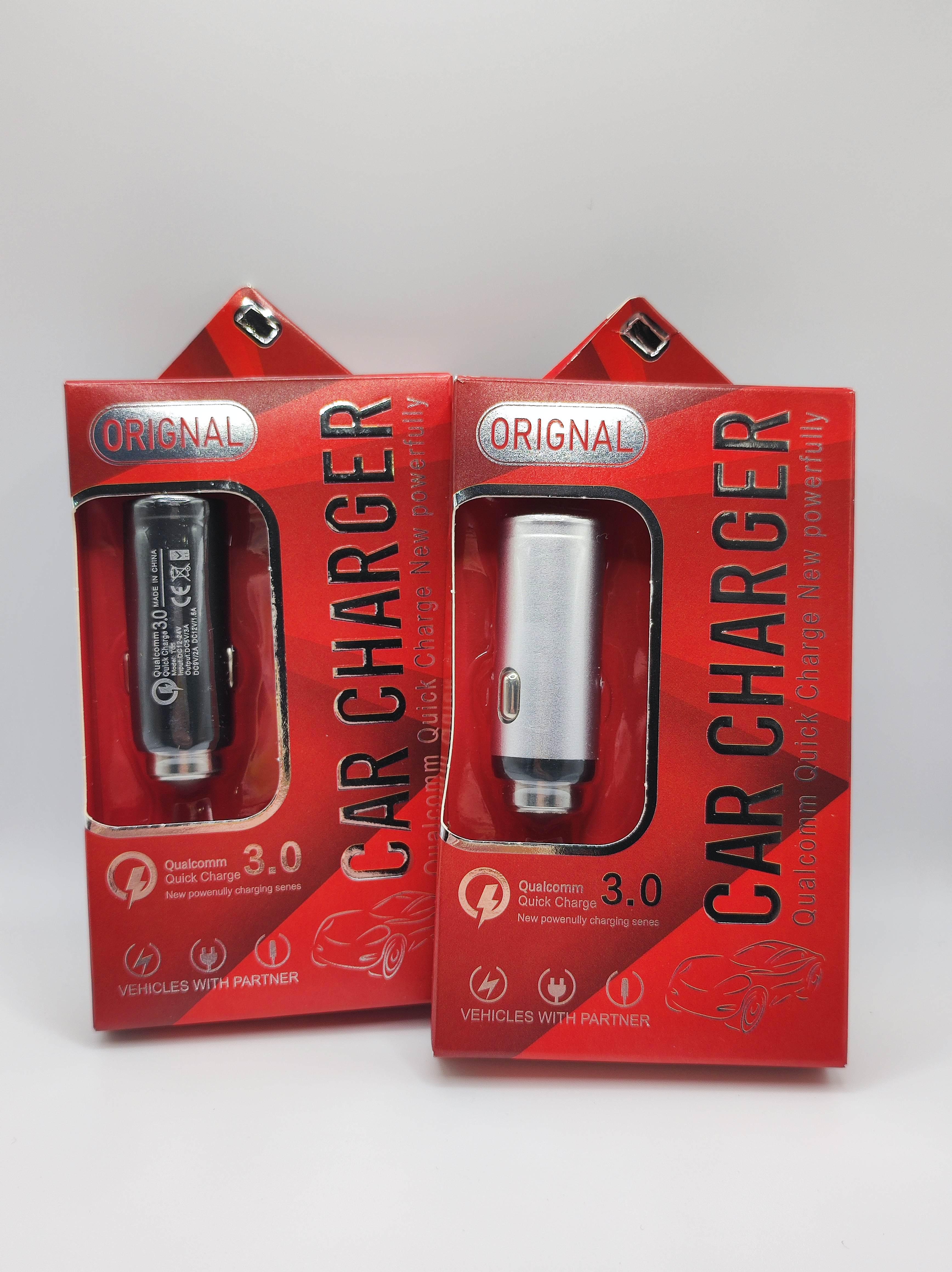 АЗУ USB блок 2.4A 12/24V 1USB T05 Metall Quick Charge 3.0 - фото 3