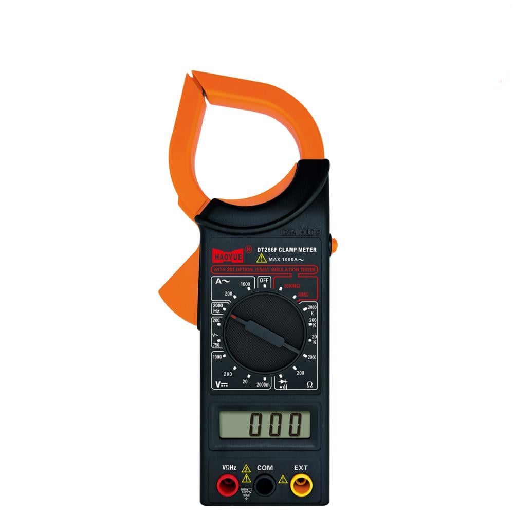 Мультиметр HAOYUE DT266 с чехлом и щупами/батарейка 9V (28100364)