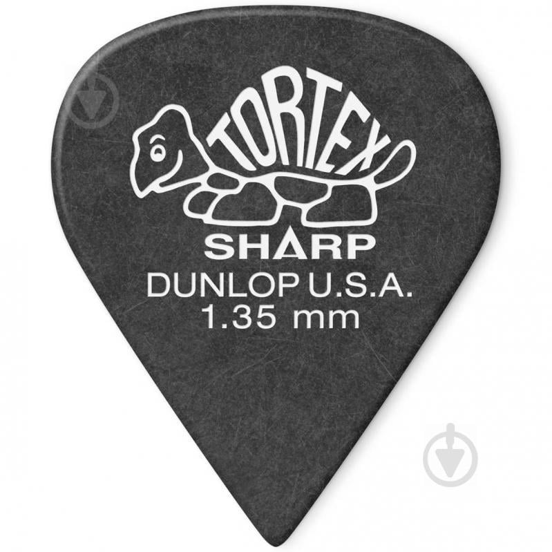 Медіатори Dunlop 4121 Tortex Sharp Guitar Pick 1.35 mm (1 шт.)