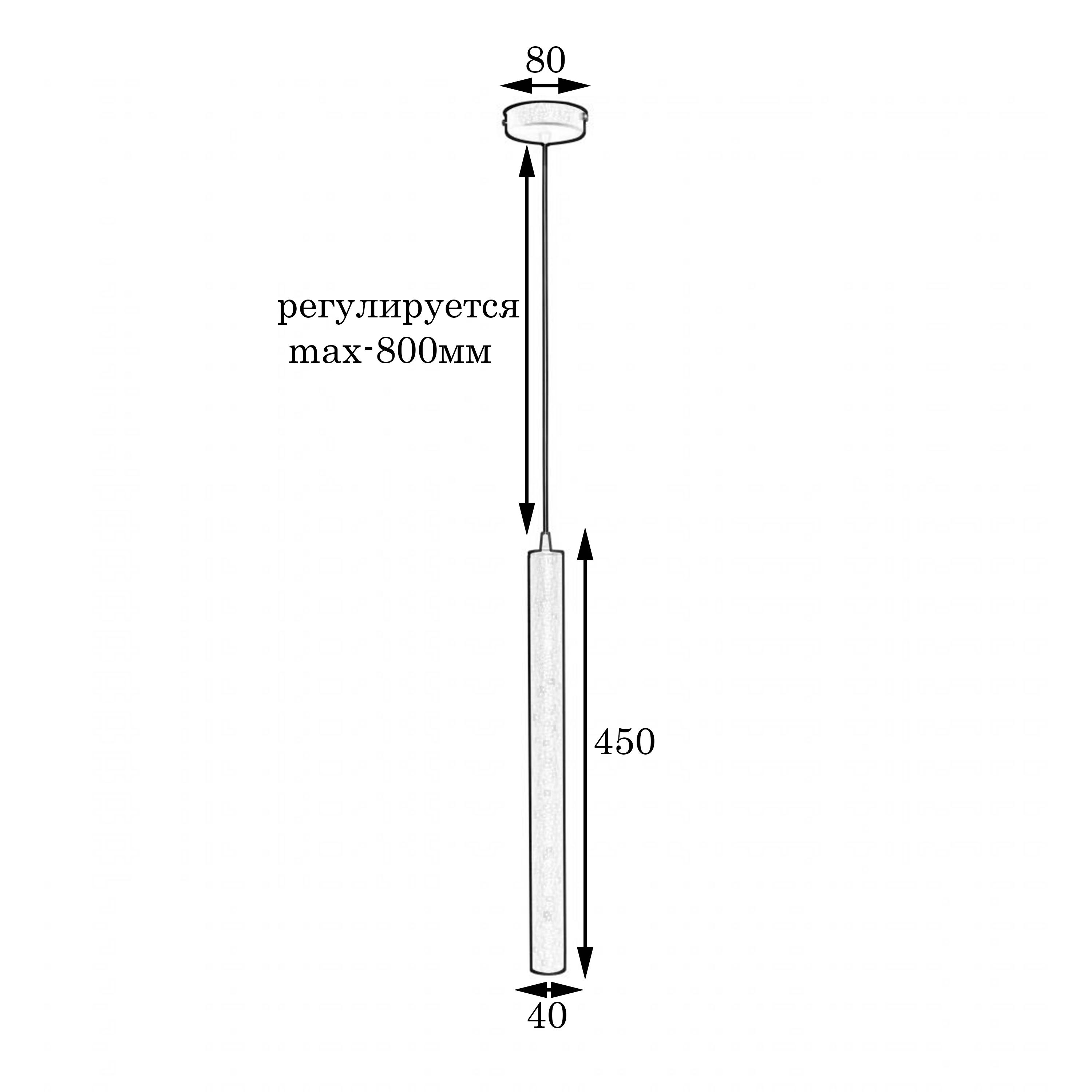 Светильник подвесной MSK Electric Elegant NL 4045 BN - фото 3