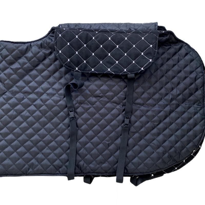 Накидки на сиденье автомобиля Lux с подголовником эко-замша прошивка задний комплект Черный/Белый (769) - фото 5 Накидки на сиденье автомобиля Lux с подголовником эко-замша прошивка задний комплект Черный/Белый (769) - фото 5