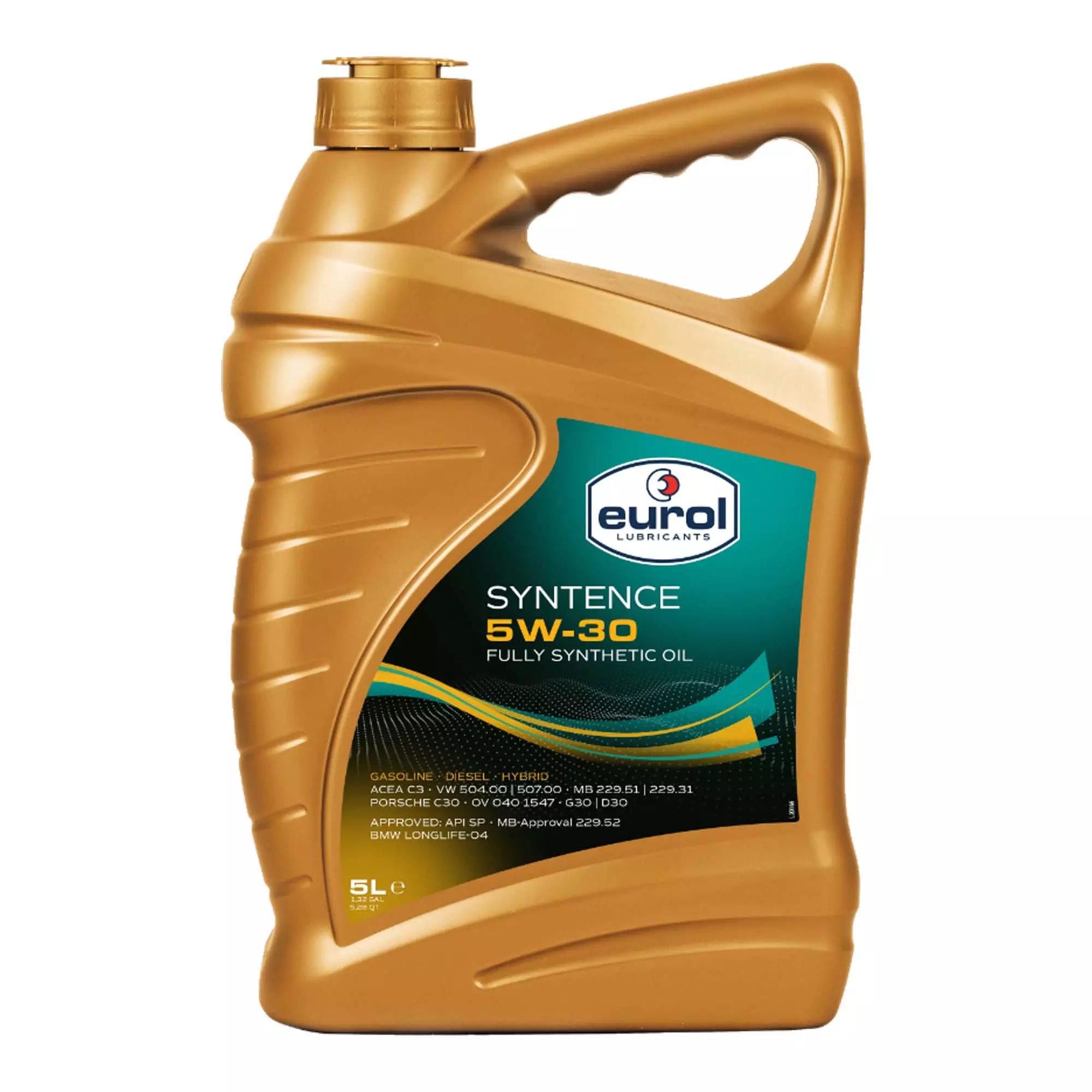 Моторна олива Eurol Syntence A3/B4 SN/CF 5W-30 5 л (004604)