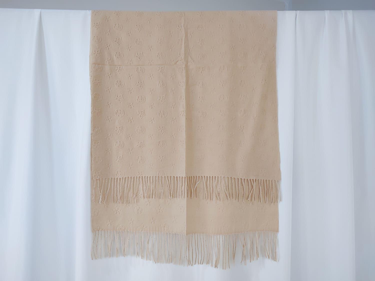 Шарф теплый кашемировый с бахромой 180х70 см Бежевый (ШарфКаш106) Шарф теплый кашемировый с бахромой 180х70 см Бежевый (ШарфКаш106)