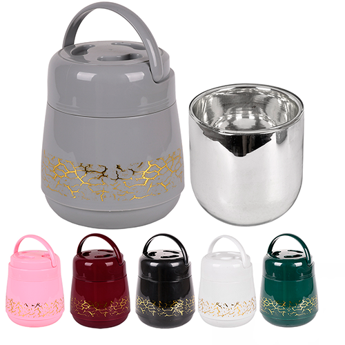 Термос пищевой Stenson 1 л Grey (A610/MT-0780) - фото 3 Термос пищевой Stenson 1 л Grey (A610/MT-0780) - фото 3