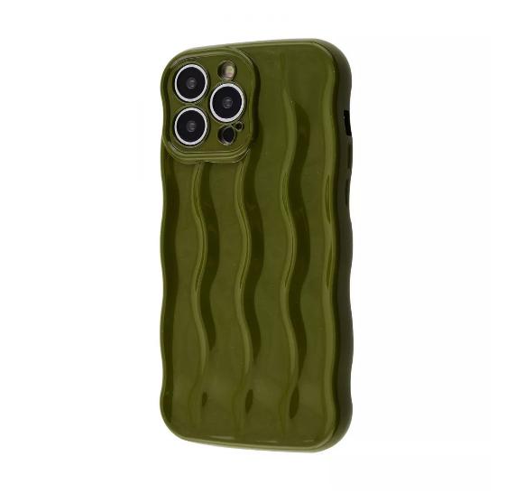 Чехол-накладка для телефона WAVE Lines Case - iPhone 13 Pro Max army green (471160040)