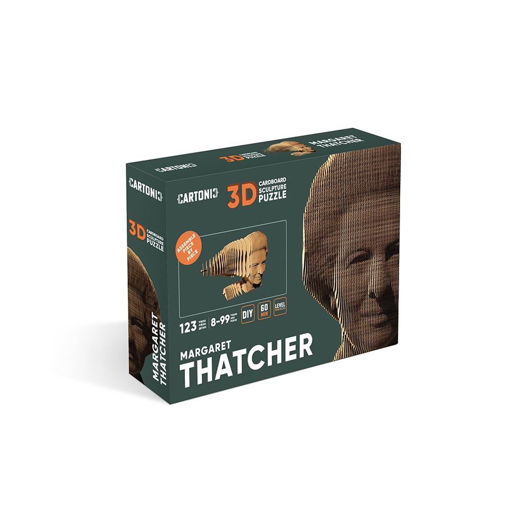 Картонний конструктор Cartonic 3D Puzzle MARGARET T (8987166) - фото 3
