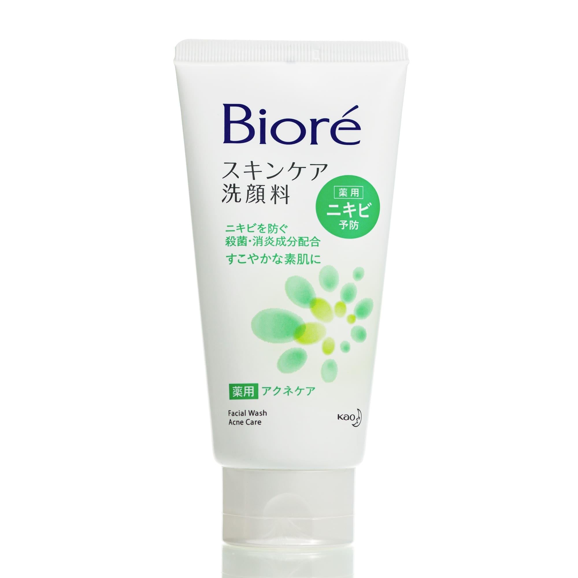 Пенка для умывания против акне KAO Biore Skin Care Facial Cleanser Medicated 130 мл