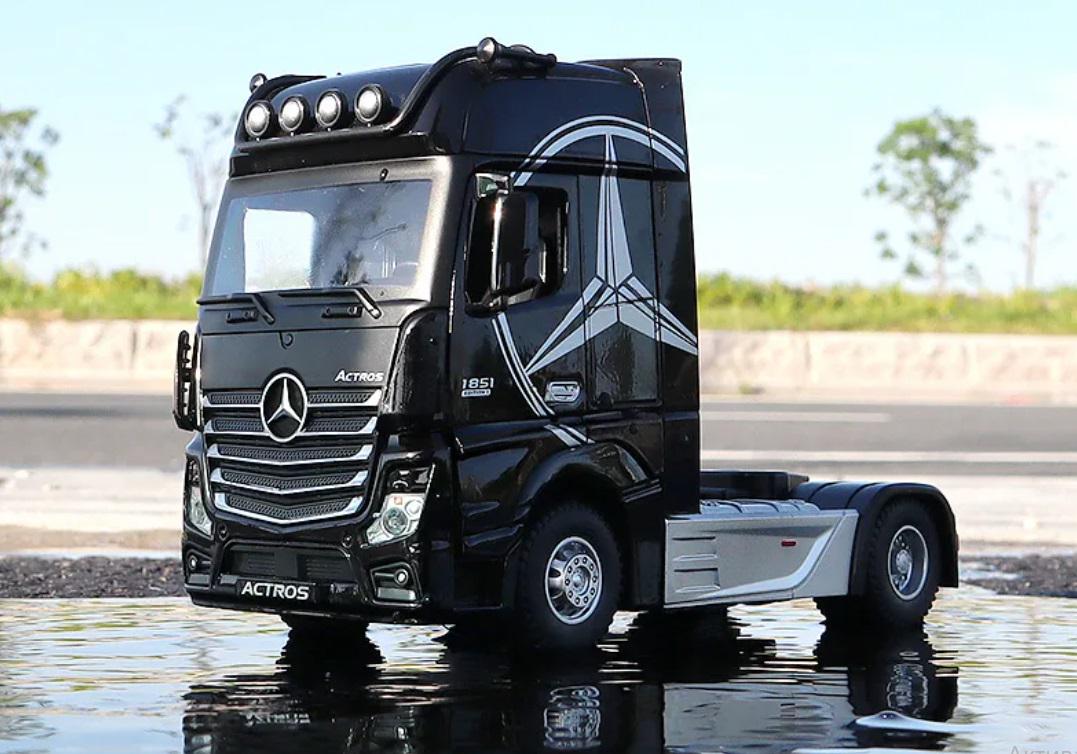 Машинка металева автомобіля Mercedes Benz Actros - фото 2