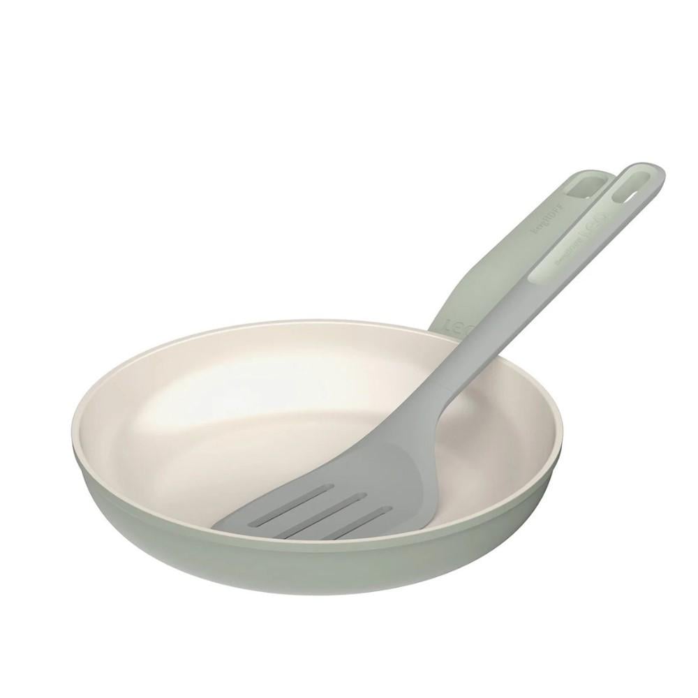 Сковородка для омлета с лопаткой BergHOFF Leo Balance Sage 24 см (3950464)
