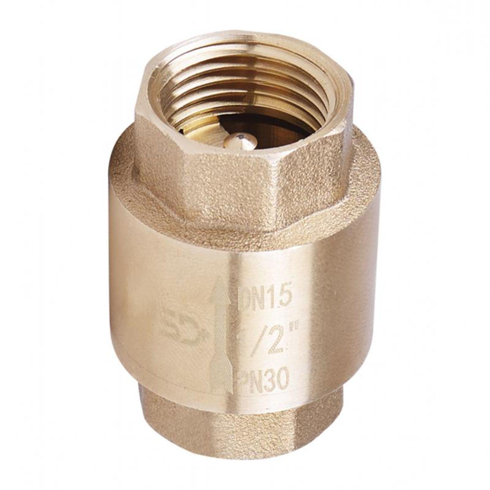 Обратный клапан SD Plus с латунным штоком 1/2" SD240W15 (22353917)