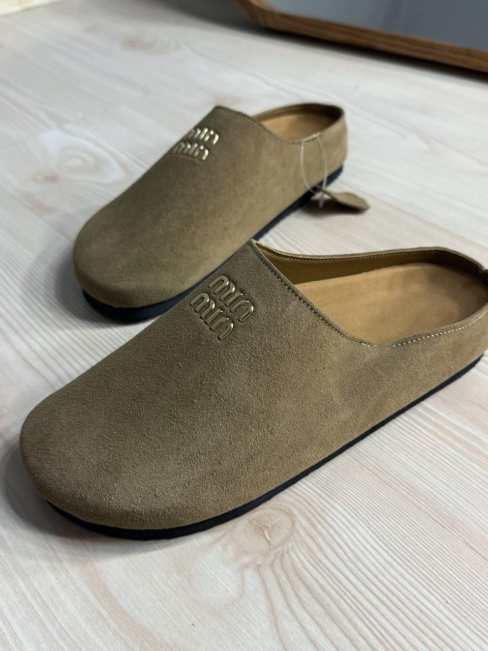 Сабо женские Meideli 95-3 замшевые клоги min min р. 40 Коричневый (6835) Сабо женские Meideli 95-3 замшевые клоги min min р. 40 Коричневый (6835)